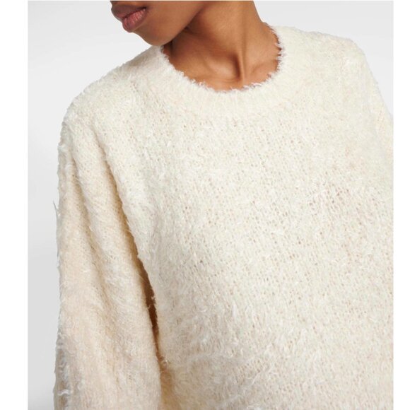 TOTEME Shaggy silk-knit jumper - Picture 2 of 16